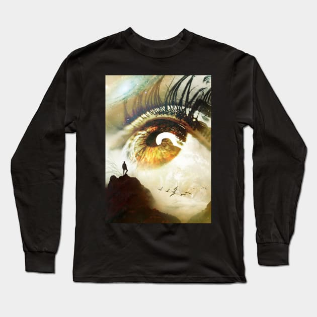 Vision Long Sleeve T-Shirt by nicebleed